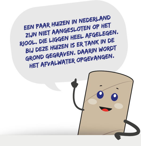 Rollie over het riool